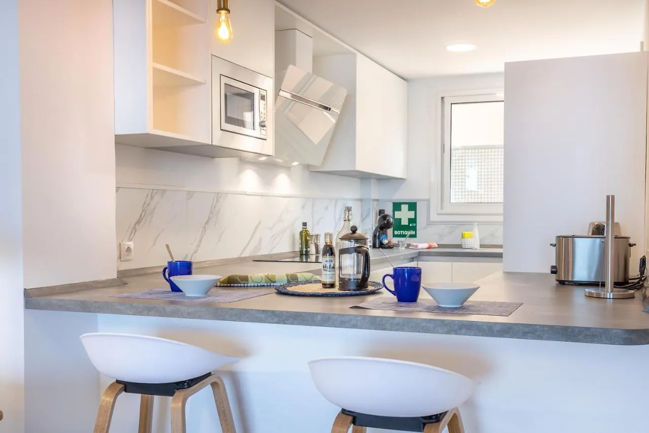 アパート Home2Book Sea View & Design Duplex Los Gigantes プエルト・デ・サンティアゴ